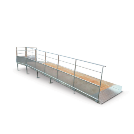 Rampe modulaire à quatre modules